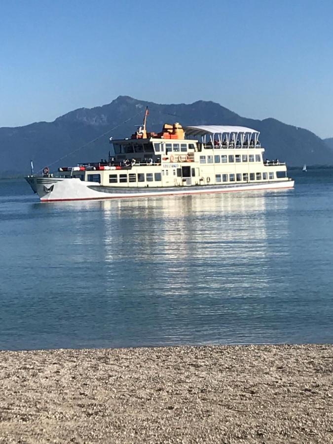 Ferienwohnung Mit Herz Seebruck Am Chiemsee ゼーオン・ゼーブルック エクステリア 写真