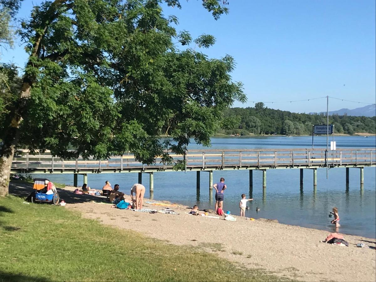 Ferienwohnung Mit Herz Seebruck Am Chiemsee ゼーオン・ゼーブルック エクステリア 写真