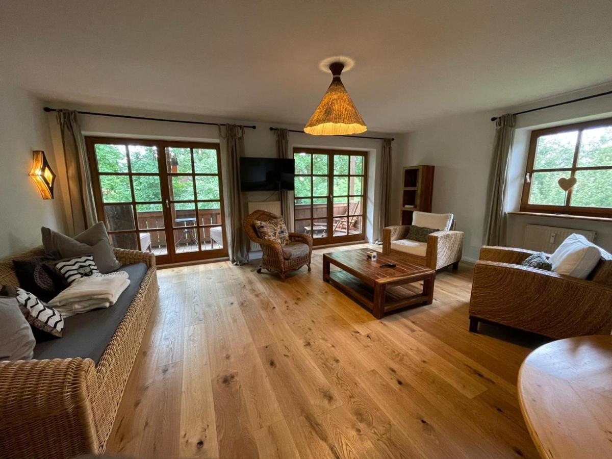 Ferienwohnung Mit Herz Seebruck Am Chiemsee ゼーオン・ゼーブルック エクステリア 写真